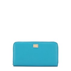 Кожаное портмоне с тиснением Dauphine Dolce & Gabbana