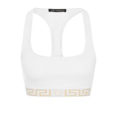 Спортивный бюстгальтер с декоративной отделкой Versace
