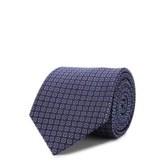 Шелковый галстук с узором Brioni