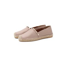 Кожаные эспадрильи Valentino Garavani Rockstud Valentino