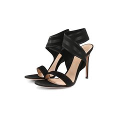 Замшевые босоножки Gianvito Rossi