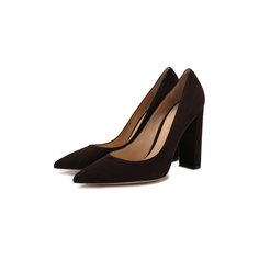 Замшевые туфли Gianvito Rossi