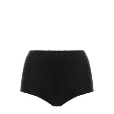 Однотонные шелковый трусы с завышенной талией Dolce & Gabbana