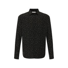 Шелковая рубашка Saint Laurent