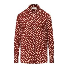Шелковая рубашка  Saint Laurent