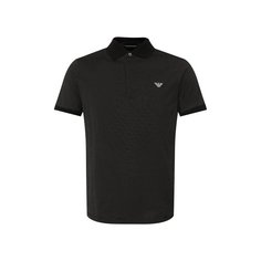 Хлопковое поло Emporio Armani