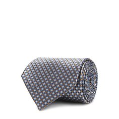 Шелковый галстук с узором Brioni