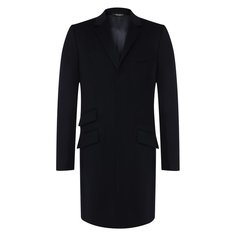 Однобортное пальто из смеси шерсти и кашемира Dolce & Gabbana
