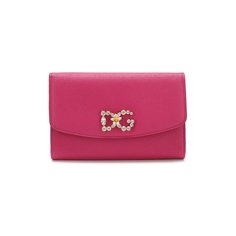 Кожаное портмоне на цепочке Dolce & Gabbana