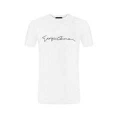 Футболка из вискозы Giorgio Armani