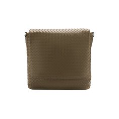 Кожаный мессенджер Bottega Veneta