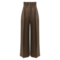 Брюки из смеси шерсти и вискозы Acne Studios