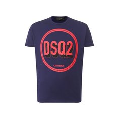 Хлопковая футболка Dsquared2