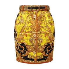 Шелковая юбка Versace