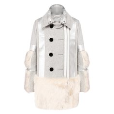 Шерстяное пальто Sacai