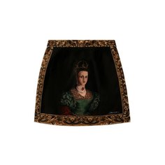 Хлопковая юбка Dolce & Gabbana