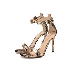 Кожаные босоножки Portofino 105 Gianvito Rossi