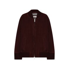 Замшевый бомбер Brunello Cucinelli