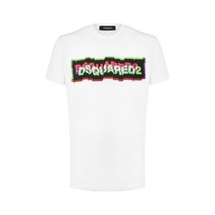 Хлопковая футболка Dsquared2