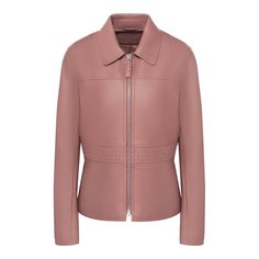 Кожаный жакет Bottega Veneta