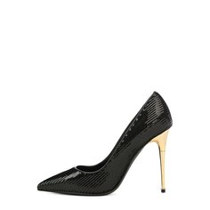 Туфли Metal Heel с пайетками Tom Ford