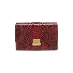 Сумка Bellechasse medium из кожи питона Saint Laurent