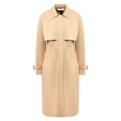 Хлопковый плащ Victoria Beckham