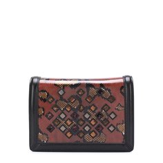 Клатч Montebello из кожи змеи Bottega Veneta