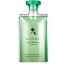 Парфюмированный шампунь и гель для душа au the vert BVLGARI