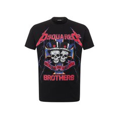 Хлопковая футболка Dsquared2