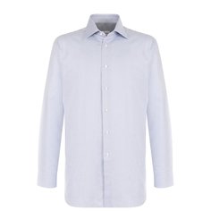 Хлопковая сорочка с воротником кент Brioni