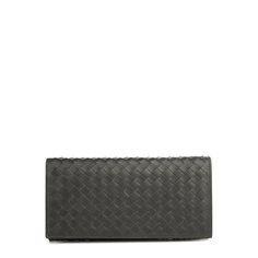 Кожаное портмоне с плетением intrecciato Bottega Veneta