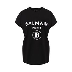 Хлопковая футболка Balmain