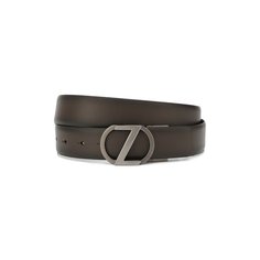 Двусторонний кожаный ремень Z Zegna