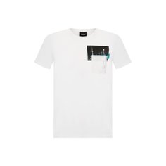 Хлопковая футболка BOSS