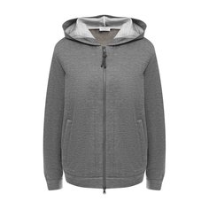 Кардиган из смеси хлопка и шелка Brunello Cucinelli