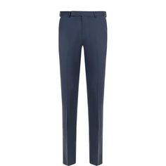 Брюки прямого кроя из смеси хлопка и кашемира Ermenegildo Zegna
