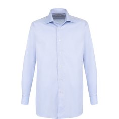 Хлопковая сорочка с воротником кент Brioni