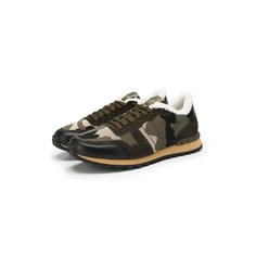Комбинированные кроссовки Valentino Garavani Rockrunner Valentino