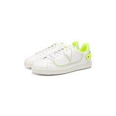 Кожаные кеды Valentino Garavani Backnet Valentino