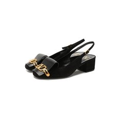 Замшевые туфли Valentino Garavani VLOGO Valentino