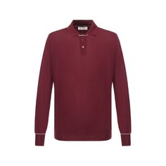 Поло из смеси шерсти и кашемира Brunello Cucinelli