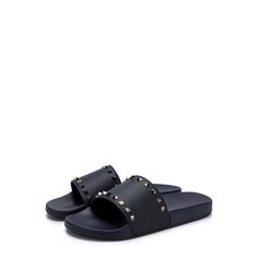 Резиновые шлепанцы Valentino Garavani Rockstud Valentino