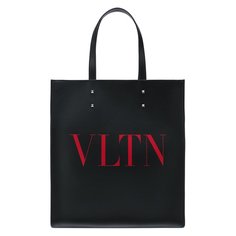 Кожаная сумка-шоппер Valentino Garavani VLTN Valentino