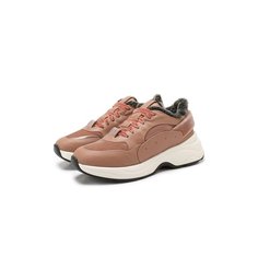 Кожаные кроссовки Santoni