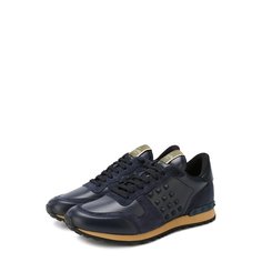 Кожаные кроссовки Valentino Garavani Rockrunner Valentino