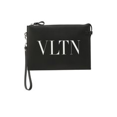 Кожаная борсетка Valentino Garavani VLTN Valentino