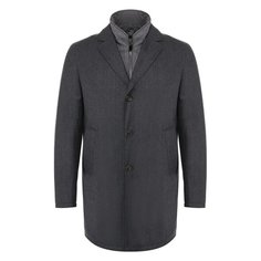 Шерстяное пальто Canali