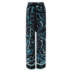 Брюки с принтом Diane Von Furstenberg