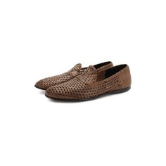 Кожаные лоферы Florio Dolce & Gabbana